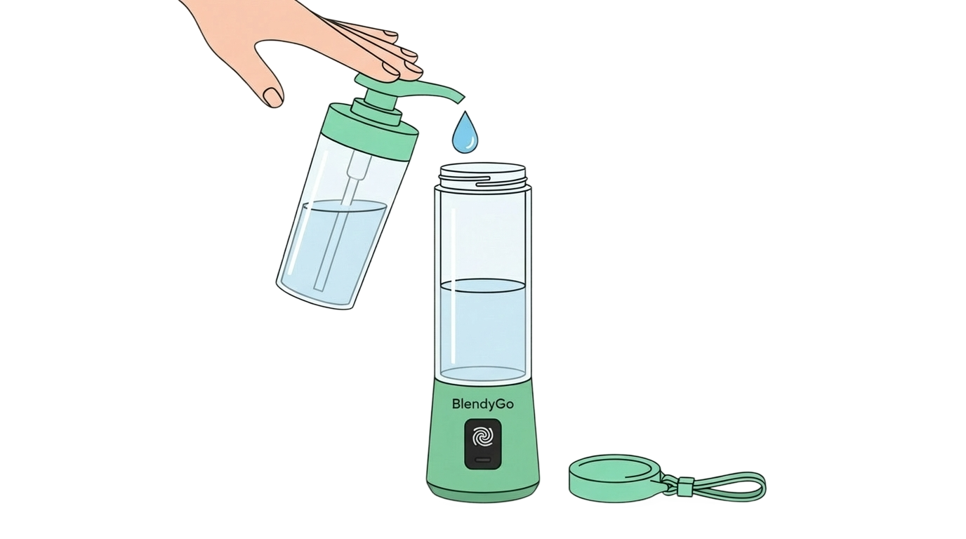 洗剤ワンプッシュ